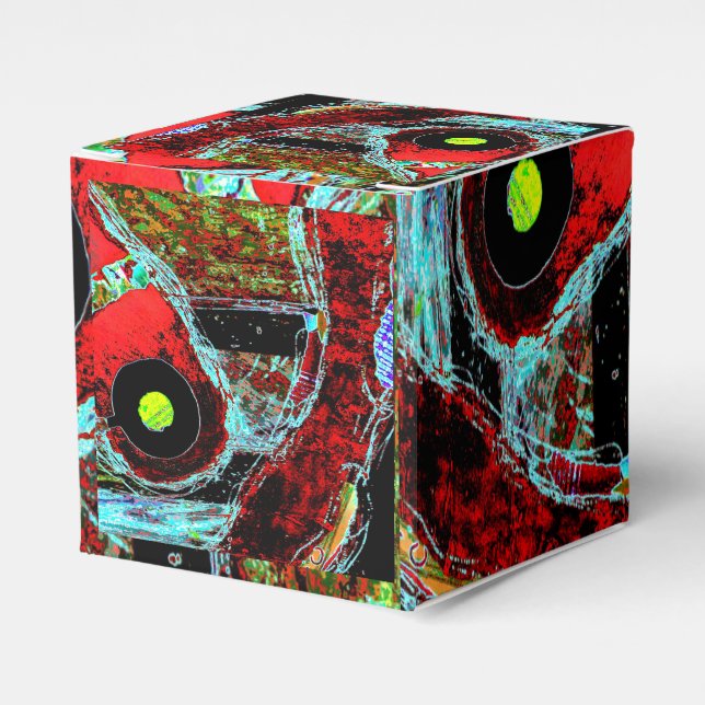 Caixinha De Lembrancinhas Frequency Serpent – Abstract Energy Favor Box (Frente)