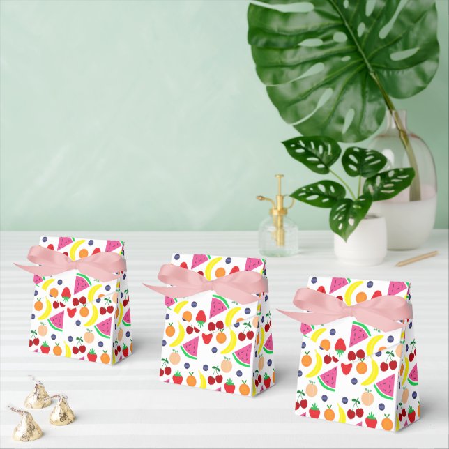 Caixinha De Lembrancinhas Fruit Two-tti Frutti 2nd Birthday (Múltiplo)