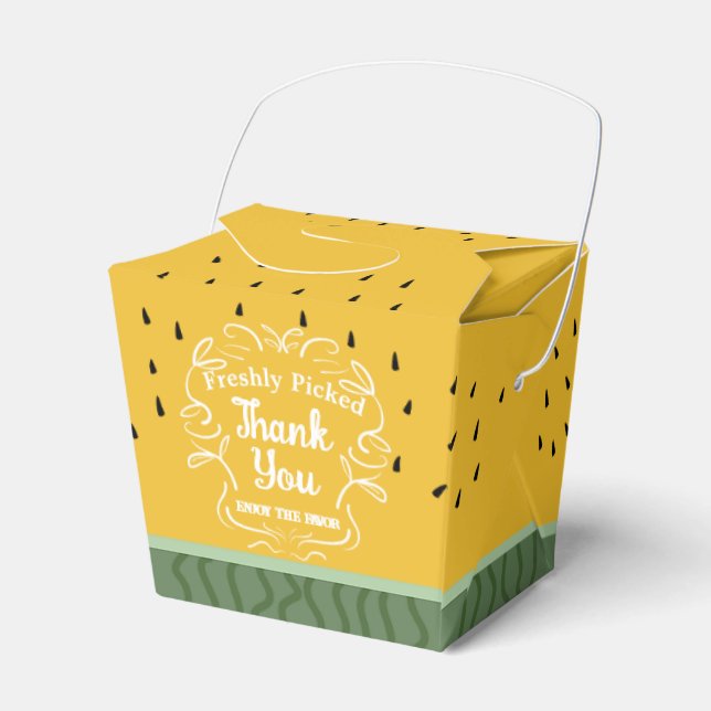 Caixinha De Lembrancinhas Fruta Melancia (Frente)