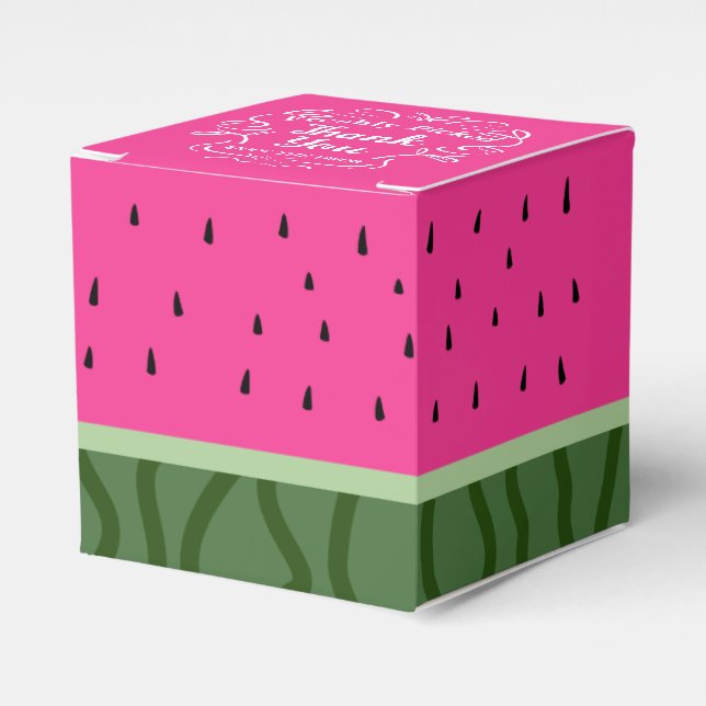 Caixinha De Lembrancinhas Fruta Melancia (Frente)