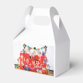 Caixinha De Lembrancinhas Fubby's die feest vieren voor verjaardag.