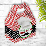 Caixinha De Lembrancinhas Fun Pizza Party Thank You<br><div class="desc">Great little birthday party favor boxes in matching party theme</div>