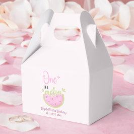 Caixinha De Lembrancinhas Funny Birthday watermelon Girl one in a melon