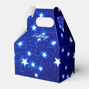 Caixinha De Lembrancinhas Gable Azul Stargazer
