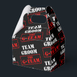 Caixinha De Lembrancinhas Gable do grupo G-Team<br><div class="desc">*Personalize com o seu texto e escolha da cor de fundo.</div>