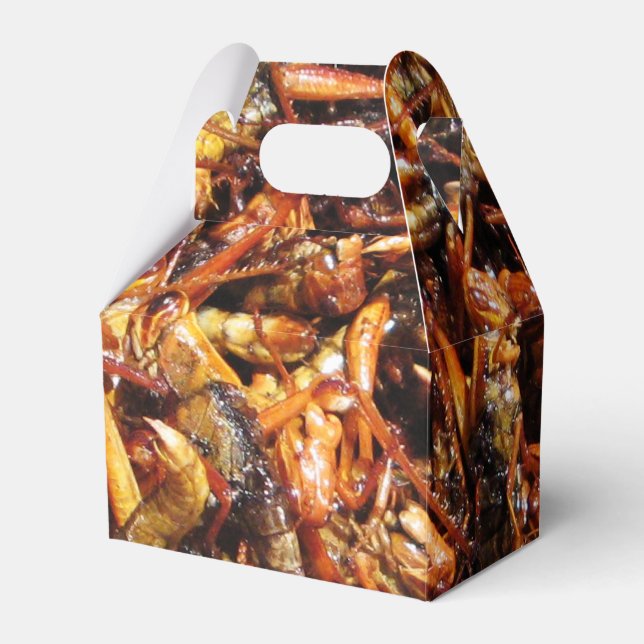 Caixinha De Lembrancinhas Gafanhoto (Takkataen Thot) Comida Asiática (Frente)