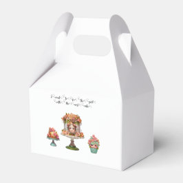 Caixinha De Lembrancinhas Garota com a citação mais cúbica