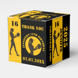 Caixinha De Lembrancinhas Garota de Voleibol, Presente de Jogador de Voleibo