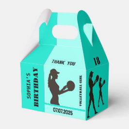 Caixinha De Lembrancinhas Garota de Voleibol, Presente de Jogador de Voleibo