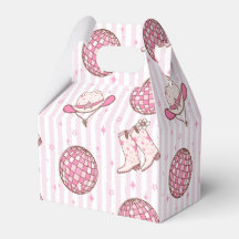 garota ocidental Cowboy Disco rosa