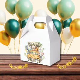 Caixinha De Lembrancinhas Garotos selvagens faziam anos safari