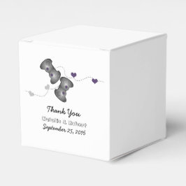 Caixinha De Lembrancinhas Geeky Gamers Boxes Silver Purple