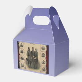 Caixinha De Lembrancinhas Generais Confederados 🎖️ Guerra Civil ⚔️ Heróis