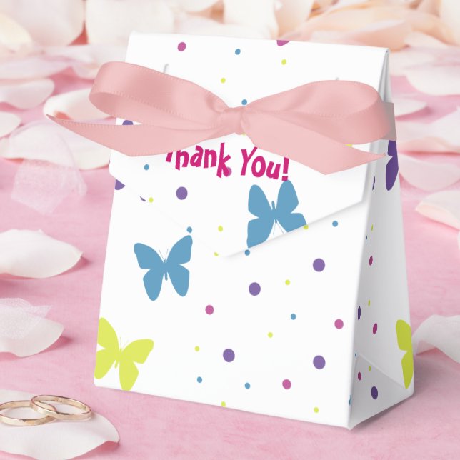 Caixinha De Lembrancinhas Gift Box - Butterfly (Casamento)