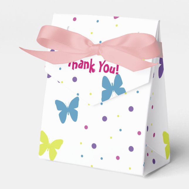 Caixinha De Lembrancinhas Gift Box - Butterfly (Frente)