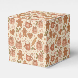 Caixinha De Lembrancinhas Gingerbread Joy