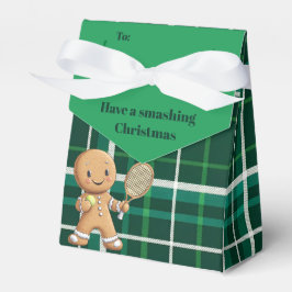 Caixinha De Lembrancinhas Gingerpão Tênis Grand Slam 🎾 🎄 texto personaliza