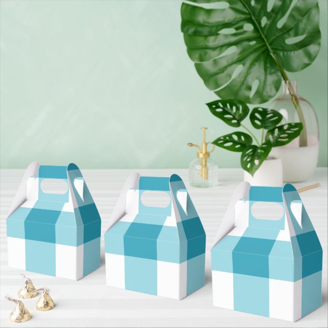 Caixinha De Lembrancinhas Gingham Pattern (Múltiplo)
