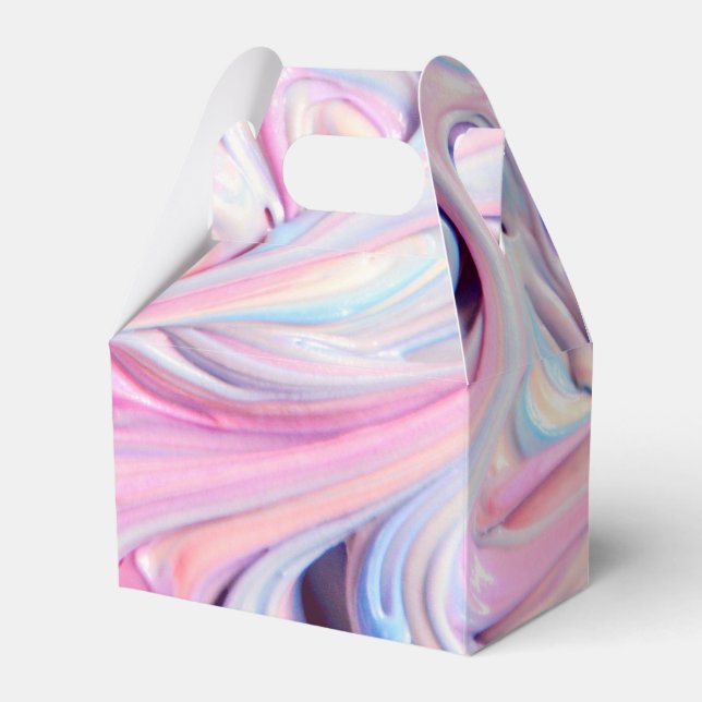 Caixinha De Lembrancinhas Glacé Pastel Creamy (Frente)