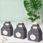 Caixinha De Lembrancinhas Gordon Dress Antigo Tartan Escocês<br><div class="desc">Lindos Escoceses Clã Tartans na sua forma original oferecida numa variedade de caixas de favor para o seu casamento</div>