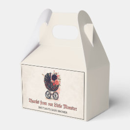 Caixinha De Lembrancinhas Gothic Stroller Halloween Baby Shower