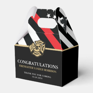 Caixinha De Lembrancinhas Graduação da Academia de Bombeiros de Linha Verm