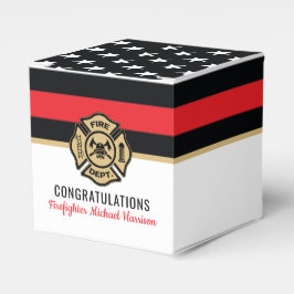 Caixinha De Lembrancinhas Graduação de Bandeiras da Academia de Bombeiros