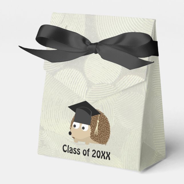 Caixinha De Lembrancinhas Graduação Hedgehog (Frente)