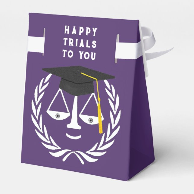 Caixinha De Lembrancinhas Graduação na Faculdade de Direito Criativo (Verso)