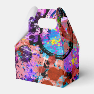 Caixinha De Lembrancinhas Grafite Galáxico