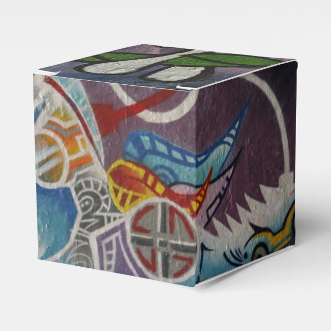 Caixinha De Lembrancinhas Grafite Inglês, Londres, Reino Unido (Frente)