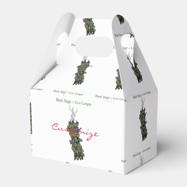 Caixinha De Lembrancinhas Gravando Thunder_Cove do Sage (Frente)