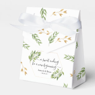 Caixinha De Lembrancinhas Greenery Wedding Favor Dif Tag botânico