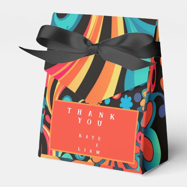 Caixinha De Lembrancinhas Groovy 70 (Frente)