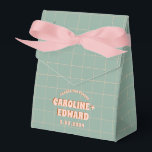 Caixinha De Lembrancinhas Groovy Azul Cor-de-rosa-rosa-vermelho<br><div class="desc">Groovy Azul Branco rosaVermelho Funky</div>