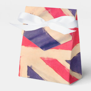 Caixinha De Lembrancinhas Grunge da BANDEIRA de UNION JACK