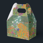 Caixinha De Lembrancinhas Gustav Klimt Flower Garden Cottage Nature<br><div class="desc">Uma bela pintura de jardim - esta é uma pintura clássica de Gustav Klimt,  chamada Jardim de Algodão,  ou Jardim Bauergarten,  1907,  que é um close up de um jardim floral,  uma pintura floral colorida.</div>