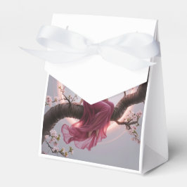 Caixinha De Lembrancinhas Hada mágica entre flores de cerezo – Ilustración d