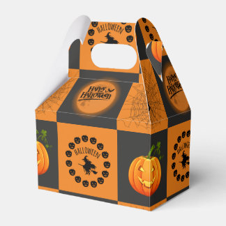 Caixinha De Lembrancinhas Halloween Chessboard