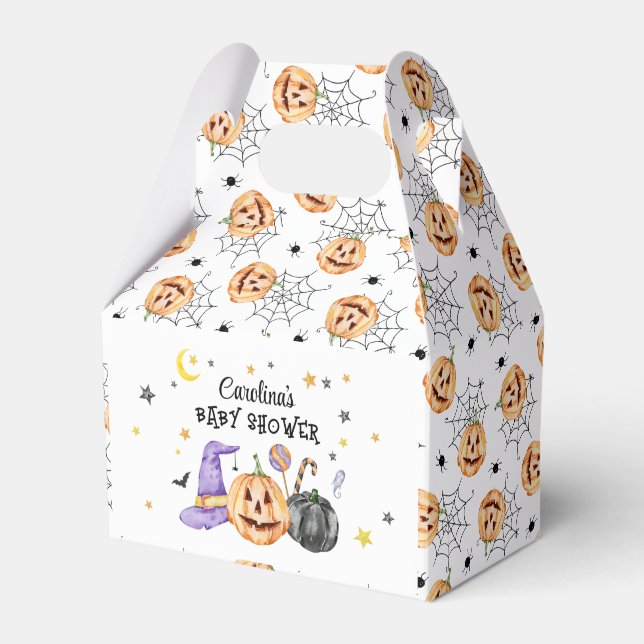 Caixinha De Lembrancinhas Halloween Fofo (Frente)