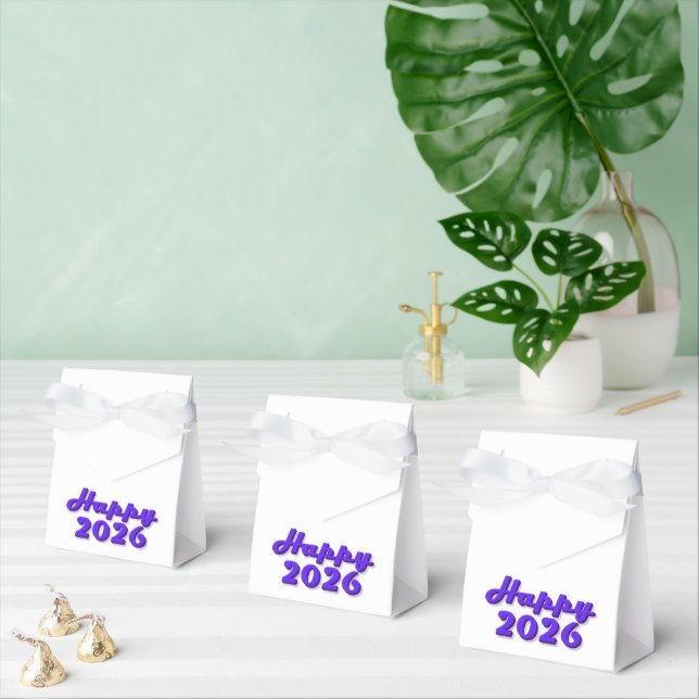 Caixinha De Lembrancinhas Happy 2026 (Múltiplo)