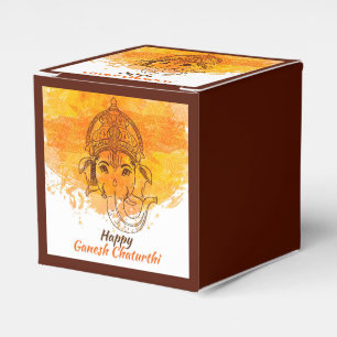 Caixinha De Lembrancinhas Happy Ganesh Chaturthi