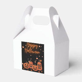 Caixinha De Lembrancinhas Happy Halloween Postcard