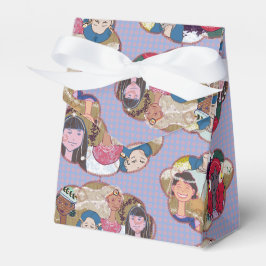 Caixinha De Lembrancinhas Happy Illustrated Gift Favor Box
