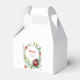 Caixinha De Lembrancinhas Happy Ladybug Birthday