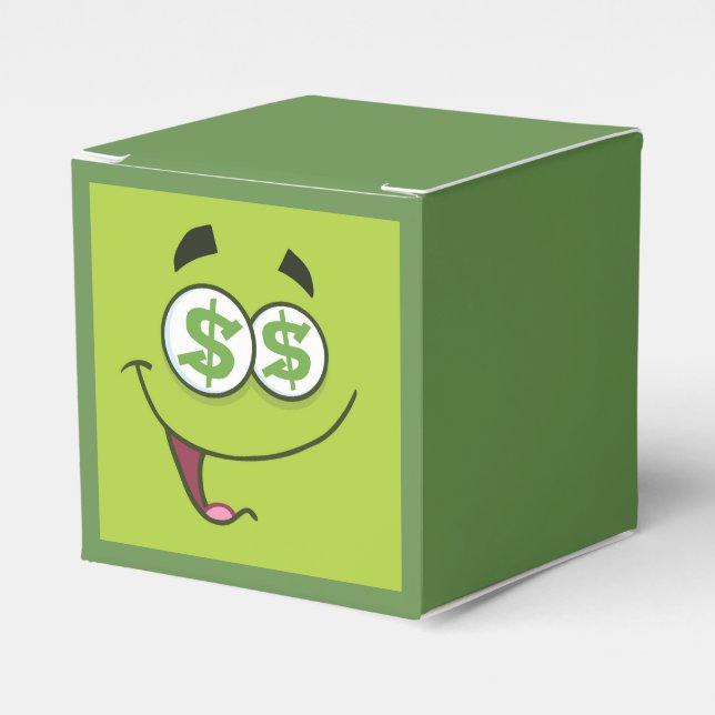 Caixinha De Lembrancinhas Happy Money Emoji (Frente)