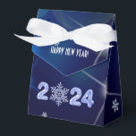 Caixinha De Lembrancinhas Happy New Year 2023. Ice Numbers & Snowflake<br><div class="desc">Merry Christmas and a Happy New Year 2023. Elegant Festive Ice Numbers and  Snowflake design Family / Wedding / Corporate / Business Personalized  Favor | Gift Boxes. Matching cards and gifts  available in the Christmas & New Year Category of our store.</div>