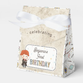 Caixinha De Lembrancinhas Harry Potter Chibi Ron Weasley Mago Aniversário