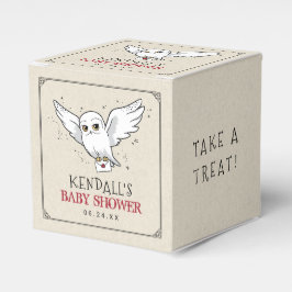Caixinha De Lembrancinhas Harry Potter | Hedwig Baby Shower