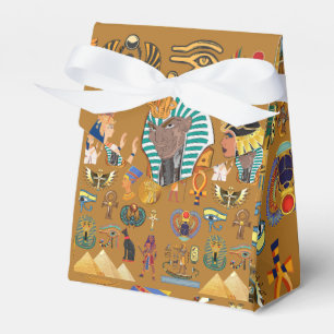 Caixinha De Lembrancinhas Hieroglifo Egípcio Antigo - Padrão Hieroglifo